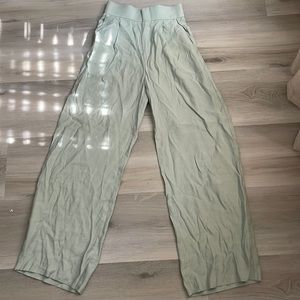 Zara Mint Green Palazzo Pants